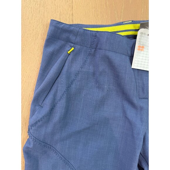 Women's Nike Activewear Blue Bermuda Shorts, size small - Picture 2 of 11